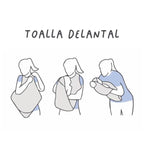 Toalla Delantal Baño