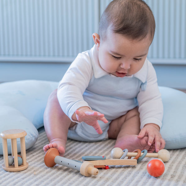 Set de instrumentos musicales de madera