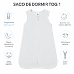 Saco de Dormir Bebé Mariposas TOG 1