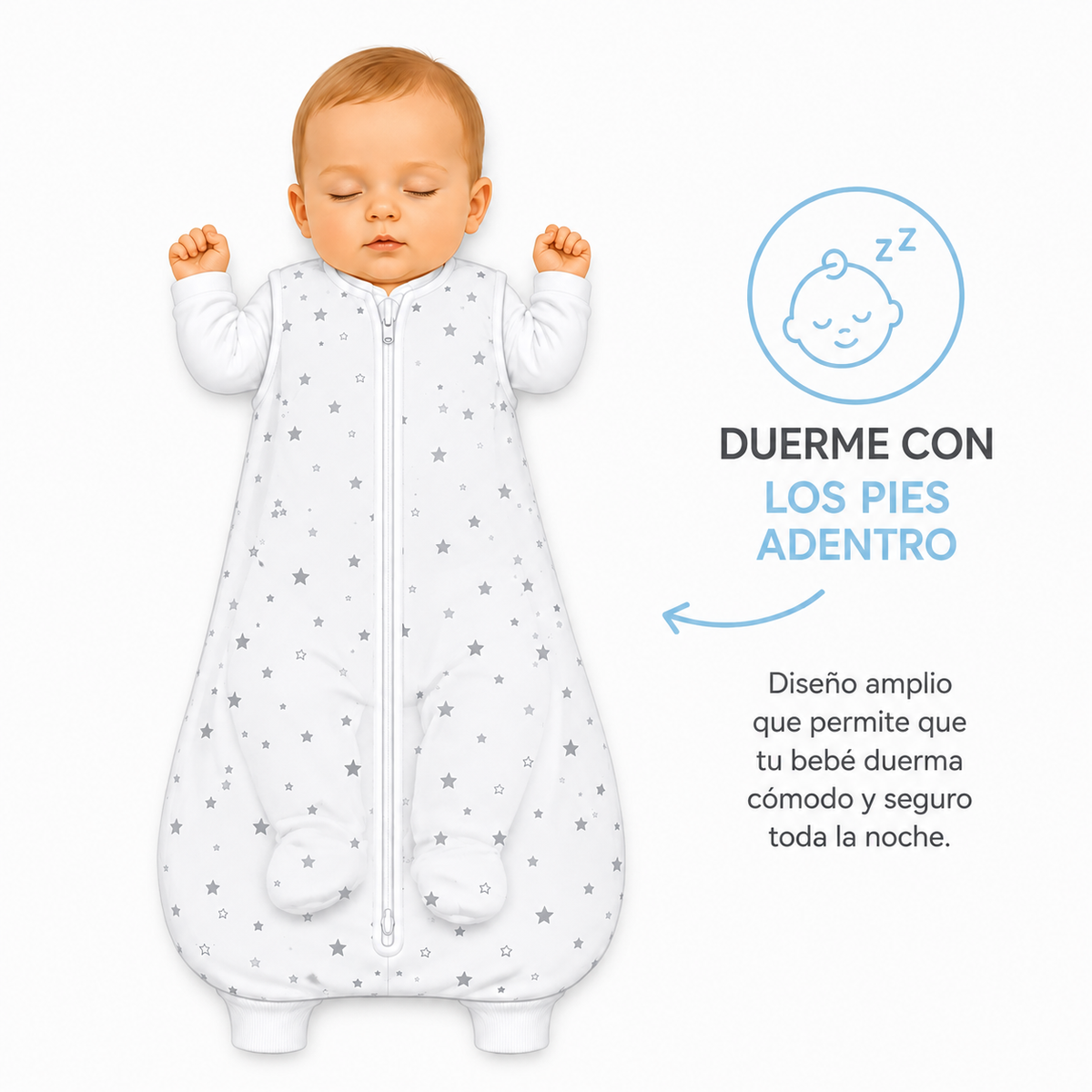 Saco de Dormir Bebé Estrellitas TOG 1