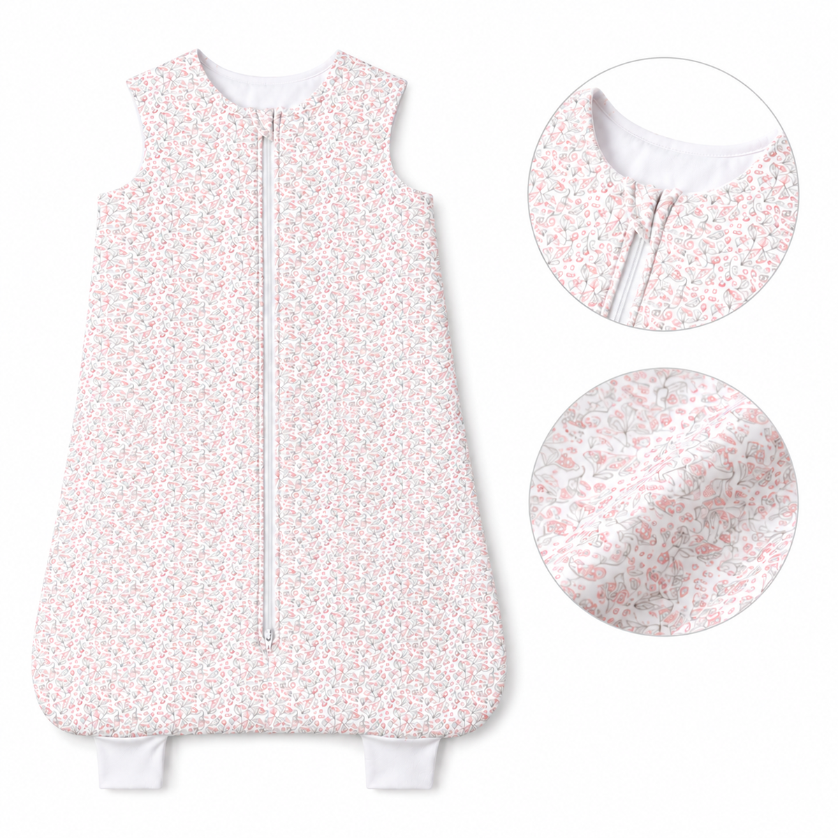 Saco de Dormir Bebé Flores TOG 2,5