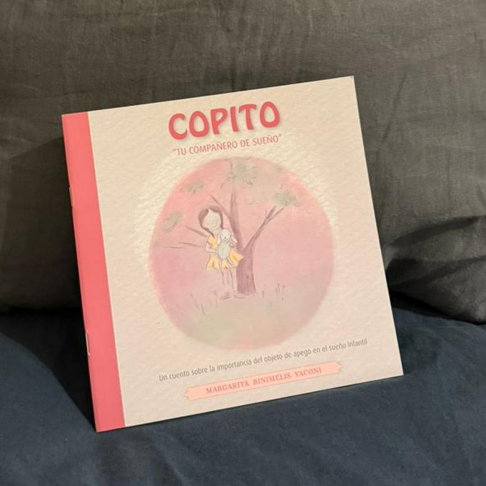 Libro "Copito, tu compañero de sueño"