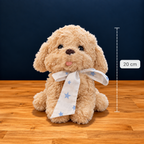 Peluche Perro Crema 20 cm