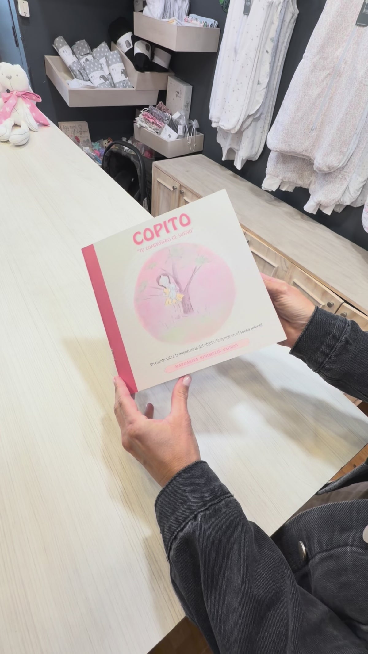 Libro "Copito, tu compañero de sueño"