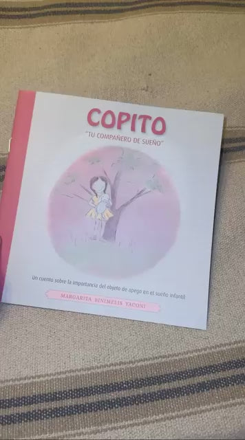 Libro "Copito, tu compañero de sueño"