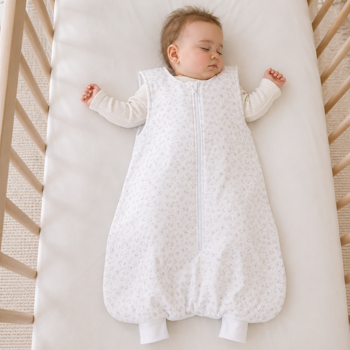 Saco de Dormir Bebé Conejos TOG 2,5